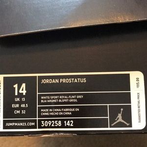 Jordan size 14 good condition